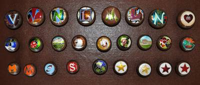 Cloisonné Enamel Doorknobs collection