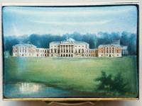 A Large Country House Miniature Painting on Enamel by Anthony Phillips