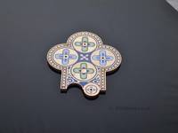 Top Piece of Enamel Cross