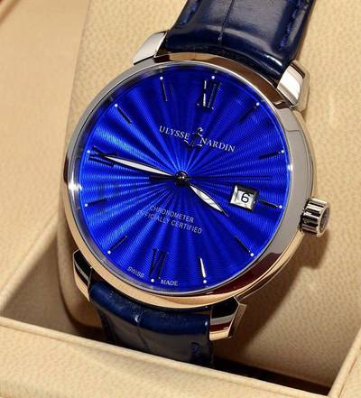 Ulysse Nardin Guilloché dial